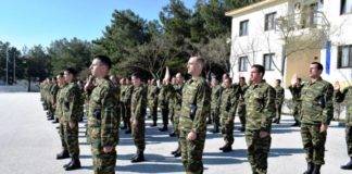 Την Παρασκευή η ορκωμοσία νεοσυλλέκτων στο στρατόπεδο του Πετροχωρίου