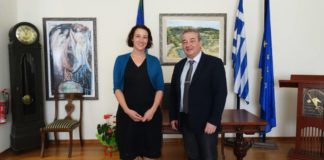 Επίσκεψη Συμβούλου της Βρετανικής Πρεσβείας στον Δήμαρχο Ξάνθης