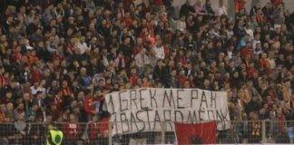 Αλ. Γκιρτζίκη: «Το Θρυλόριο εξοντώθηκε και η ΕΠΟ κάνει τα στραβά μάτια για το πανό στην Αλβανία;»