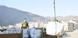 Δωρεάν διανομή 25 τόνων καυσόξυλων από το Δ΄ ΣΩΜΑ ΣΤΑΡΑΤΟΥ σε άπορες οικογένειες του Δήμου Μύκης