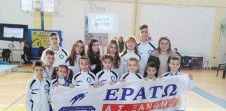 Στο 6ο κύπελο τραμπολίνο της Θεσσαλονίκης ο Α.Σ. Ερατώ Ξάνθης