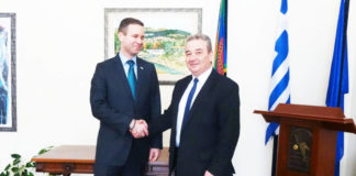 Και τον Δήμαρχο Ξάνθης επισκέφθηκε ο Πρόξενος των ΗΠΑ στη Θεσσαλονίκη