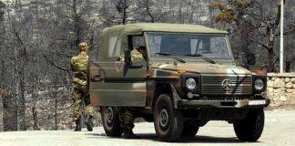 Στρατιωτικό όχημα ανετράπη στο Πετροχώρι – Δεν υπήρξαν τραυματισμοί