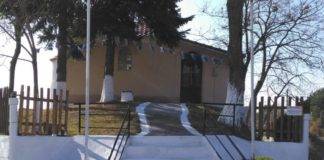 Εκκλησιασμός στο παρεκκλήσι του Αγ. Στυλιανού στο Ωραίο Ξάνθης