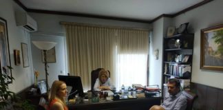 Με τα μέλη του ΔΣ του ΣΕΒ Ξάνθης, συναντήθηκε η Μαρ. Παυλίδου