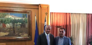 Συνάντηση του Βουλευτή Ν. Ξάνθης ΣπύρουΤσιλιγγίρη με τον ΥΠΑΑΤ Μάκη Βορίδη