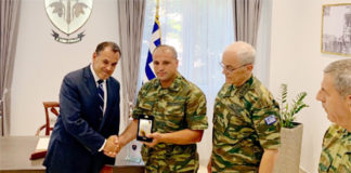 Η «πρώτη» του Ν. Παπαγιωτόπουλου ως Υπουργού Εθν. Άμυνας στην Ξάνθη και στο Δ΄ΣΣ