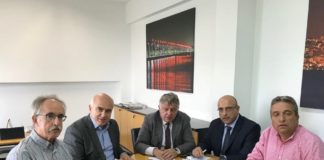 Συνάντηση του Περιφερειάρχη ΑΜΘ με τον Πρόεδρο και στελέχη της ΕΓΝΑΤΙΑ ΟΔΟΥ