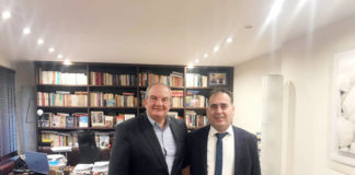 Συνάντηση του βουλευτή Σπ. Τσιλιγγίρη με τον πρ. Πρωθυπουργό Κων/νο Καραμανλή