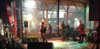 Ο Γιώργος Γιαννιάς στην κεντρική πλατεία Ξάνθης