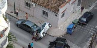 Τροχαίο στην διασταύρωση Πραξιτέλους και Αν. Θράκης
