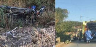 Σοκαριστικό τροχαίο στην Αλεξανδρούπολη – Αγροτικό με 18 μετανάστες έπεσε από γέφυρα