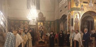 Την Ιερά Εικόνα Παναγίας Αρχαγγελιώτισσας, υποδέχθηκε ο Ι.Ν Της του Θεού Σοφίας Ξάνθης (Φωτο και βίντεο)