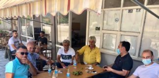 Στους πληγέντες αγρότες του Τοπείρου απο την χθεσινή χαλαζόπτωση, ο Σπ. Τσιλιγγίρης