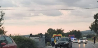 Θεσσαλονίκη: Τραγωδία στην άσφαλτο με δυο νεκρούς σε τροχαίο