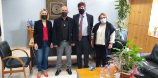 Διπλωματική αντιπροσωπεία της Πρεσβείας ΗΠΑ στον Περιφ. Δ/ντή Εκπ/σης