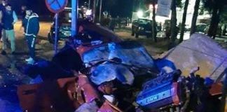 Σοβαρό τροχαίο στη Θάσο – Γλίτωσαν από θαύμα