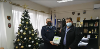 Απινιδωτές σε ΛΑΦΞ και Αστυνομία, παρέδωσε ο Αντιπεριφερειάρχης Ξάνθης και αν. πρόεδρος της «Στήριξης»