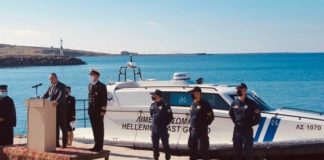 Πλακιωτάκης – Μέτιος παρέδωσαν ένα ολοκαίνουριο σκάφος στο Λιμενικό της Σαμοθράκης