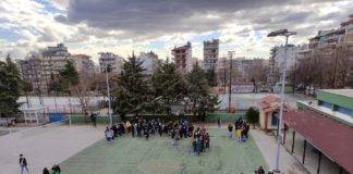 Άσκηση για την προστασία από τον σεισμό στο 2ο Γυμνάσιο Ξάνθης