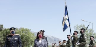 Δήλωση της ΠτΔ Κατερίνας Σακελλαροπούλου μετά την επίσκεψή της στην XXV Τεθωρακισμένη Ταξιαρχία στο Πετροχώρι Ξάνθης