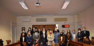 Επίσκεψη αντιπροσωπείας υποψήφιων διπλωματών στον Δήμαρχο Ξάνθης