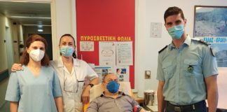 Εθελοντική αιμοδοσία από την Ένωση Αξιωματικών ΕΛ.ΑΣ ΑΜ-Θ