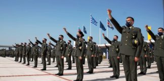 Ο αριθμός των εισακτέων στις στρατιωτικές σχολές
