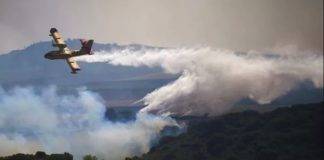 Σε ύφεση η φωτιά στην Κέρκυρα: Νότια της Λευκίμμης το πύρινο μέτωπο