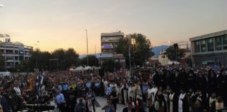 Κομοτηνή: Η πανηγυρική υποδοχή της εικόνας Παναγίας «Άξιον Εστί»