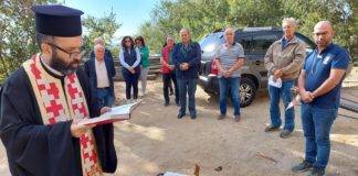 Αγιασμός και θεμέλια για την νέα μεγάλη δεξαμενή της ΔΕΥΑΞ στην περιοχή του Σαμακώβ