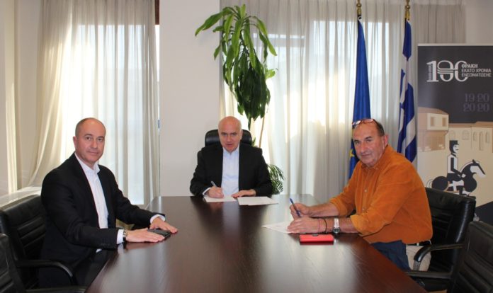 Υπογραφή Σύμβασης ΠΕ Δράμας Οδική Ασφάλεια