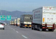 Διακοπή κυκλοφορίας οχημάτων άνω των 3,5 τόνων στην Εγνατία Οδό λόγω θυελλωδών ανέμων