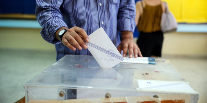 ΕΘΝΙΚΕΣ ΕΚΛΟΓΕΣ 2019 / ΣΤΙΓΜΙΟΤΥΠΑ ΑΠΟ ΤΗΝ ΨΗΦΟΦΟΡΙΑ(EUROKINISSI/ΣΤΕΛΙΟΣ ΜΙΣΙΝΑΣ)