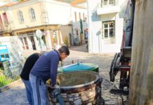 Συνεργασία ΔΕΥΑΞ με Υπηρεσία Καθαριότητας για τον καθαρισμό υπογείων κάδων στις Πλατείες Αντίκα και Ελευθερίας