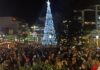 Φωταγωγήθηκε το Χριστουγεννιάτικο Δέντρο της Ξάνθης – Με επιτυχία το Santa Shopping Night