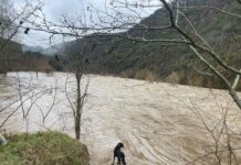 “Κατεβάζει” ακόμη νερά ο Κόσυνθος – Κίνδυνος για πλημμυρικά φαινόμενα