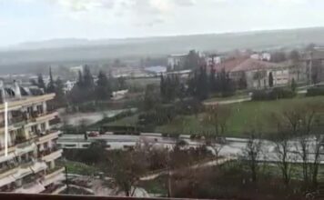 “Άσπρισε” η Ξάνθη από το χαλάζι