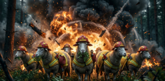 Αιγοπρόβατα σε ρόλους… πυρασφάλειας και αγροφύλακα!