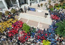 Μια μεγάλη, πολύχρωμη, ποδοσφαιρική γιορτή στην κεντρική πλατεία Ξάνθης
