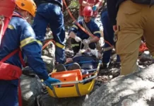 Σαμοθράκη: Επιχείρηση διάσωσης τραυματισμένης γυναίκας από το Ρέμα του Φονιά