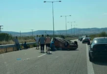Σοβαρό τροχαίο στην Εγνατία Οδό στο ύψος της Μέστης