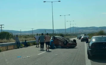 Σοβαρό τροχαίο στην Εγνατία Οδό στο ύψος της Μέστης