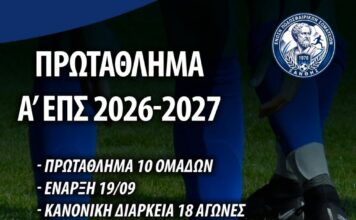 Στις 19/9 η έναρξη του Πρωταθλήματος της Α’ ΕΠΣ Ξάνθης, για την νέα σεζόν