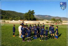 Πρώτη προπόνηση για τα τμήματα Κ14 και Κ12 της Ακαδημίας Ποδοσφαίρου της Ασπίδας Ξάνθης