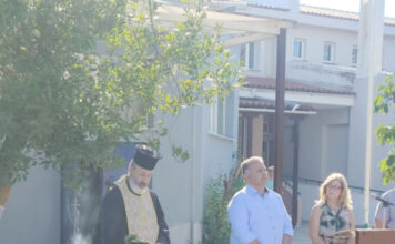 Αγιασμός στα σχολεία της Γενισέας