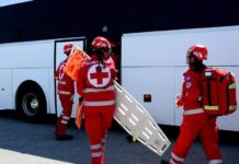 Εκπαιδευτική άσκηση του Ερυθρού Σταυρού στο ΚΤΕΛ Ξάνθης